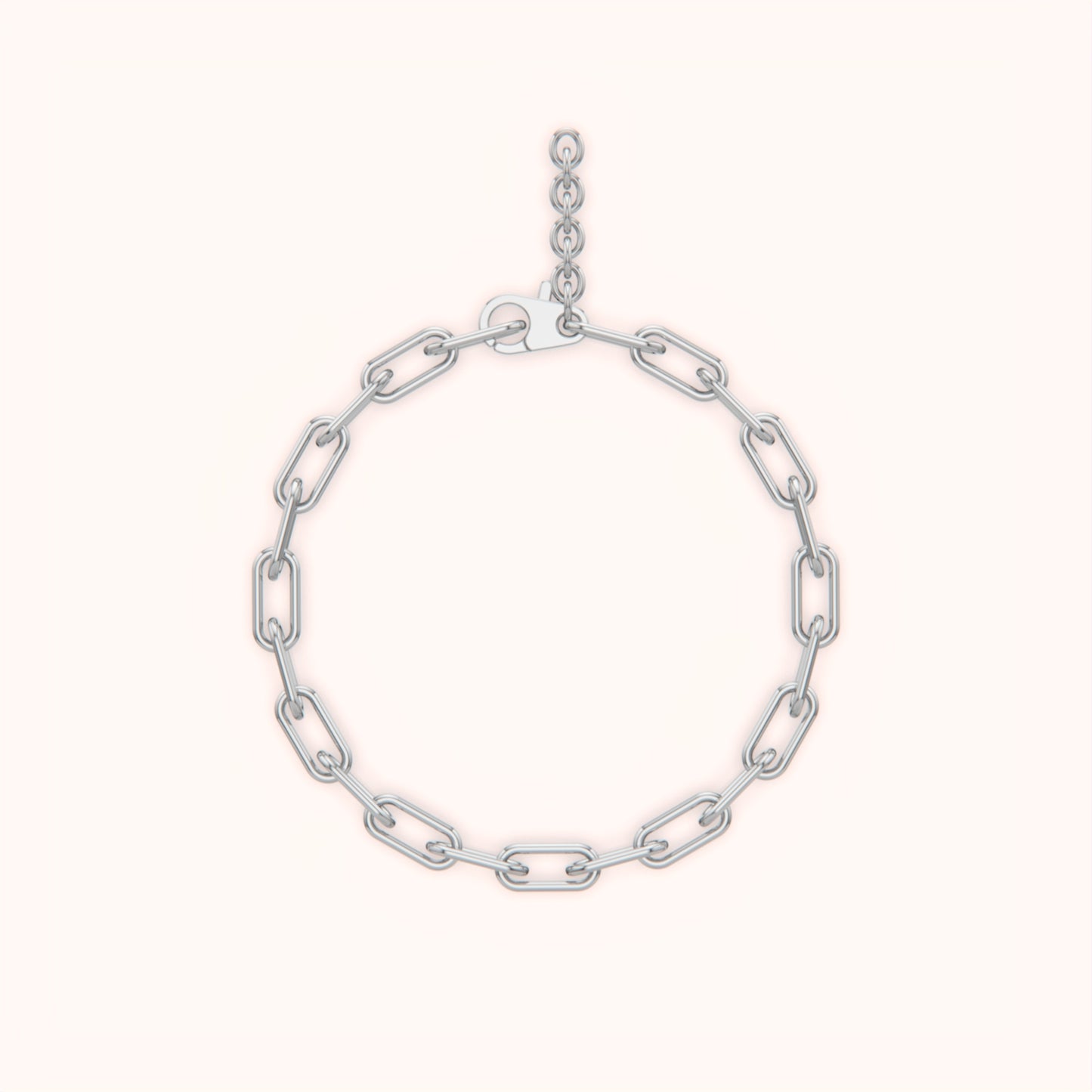 Minimalist Paper Clip Bracelet