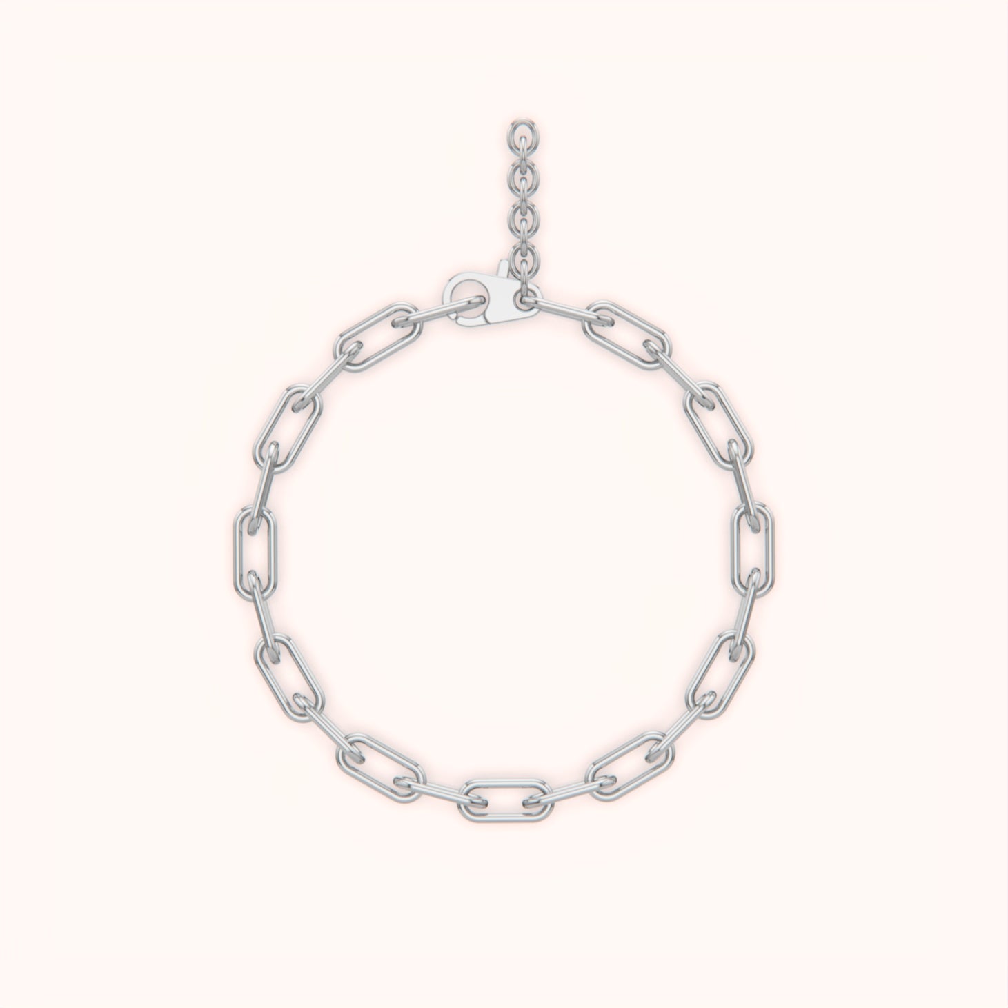 Minimalist Paper Clip Bracelet