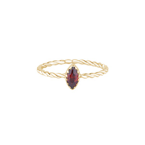 Delicate Marquise Stone Ring - KYMEE
