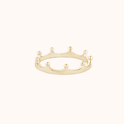 Crown Style Stackable Ring