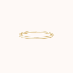 Classic Silver Thin Band Ring - KYMEE