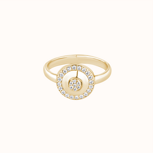 Exquisite Round Design Ring - KYMEE