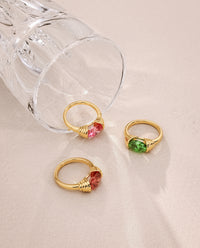 Oval Cabochon Statement Ring