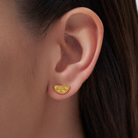 Lemon Slice Stud Earrings