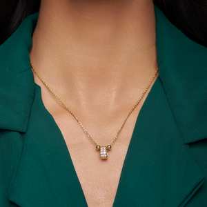 Minimalist Diamond Necklace - KYMEE