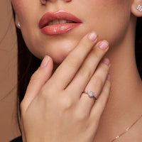 Classic Bezel-Set Proposal Ring - KYMEE