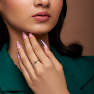 Twisted Silver Heart Ring - KYMEE