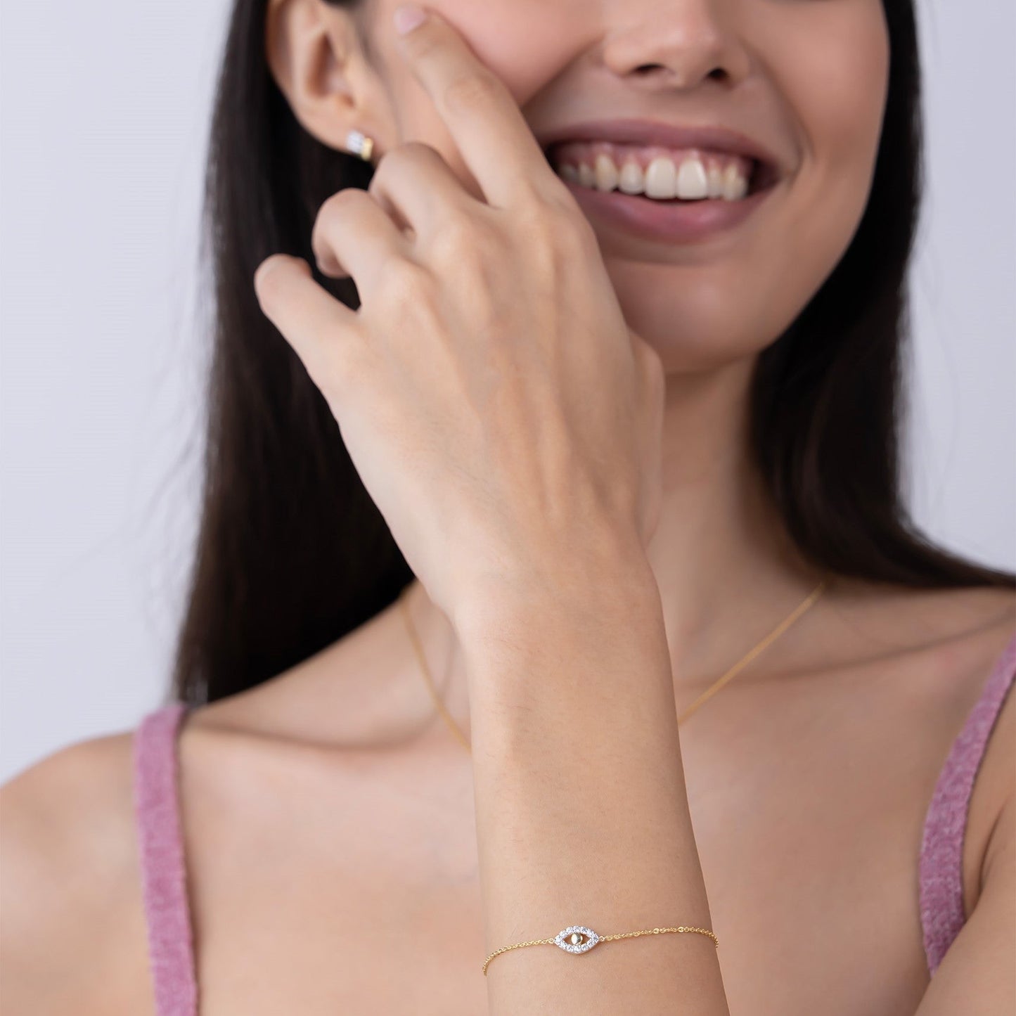 Eye Style Charm Bracelet