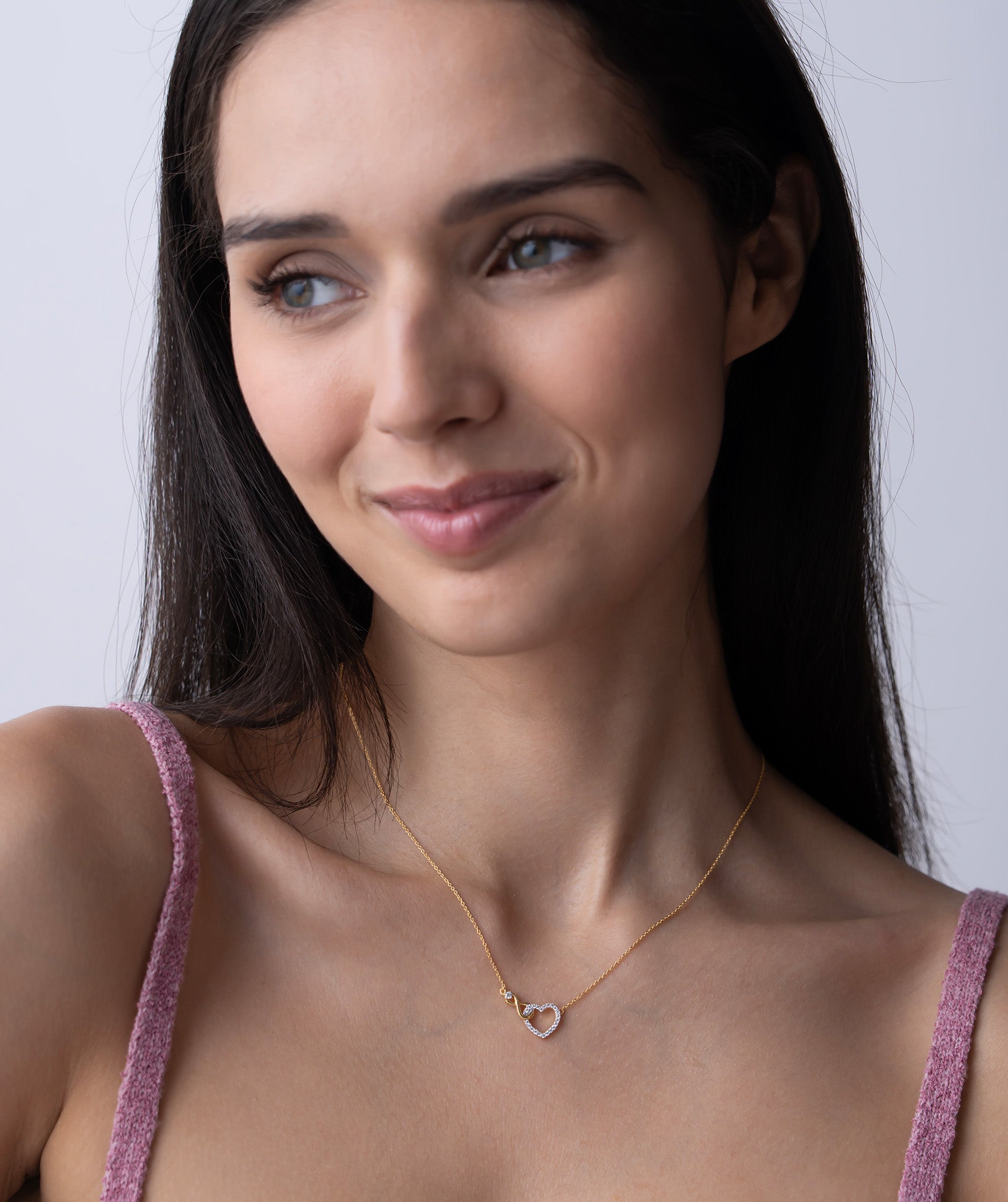 Eternal Love Infinity Heart Necklace
