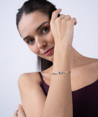 Evil Eye Protection Bangle Bracelet