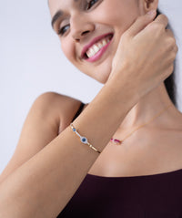 Evil Eye Protection Bangle Bracelet
