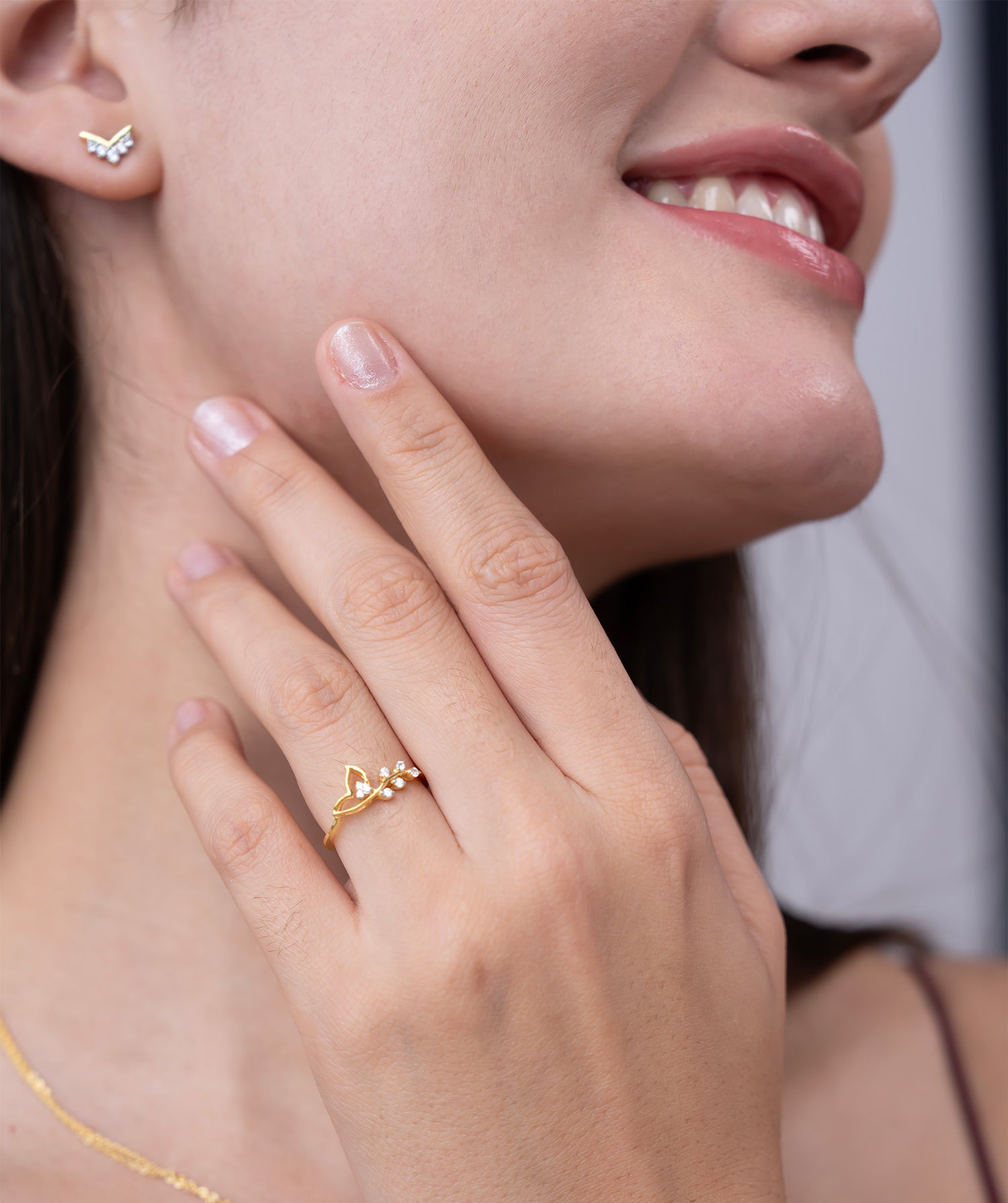 Fashionable Leaf Style Ring