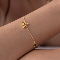 Mystic Triangle Charm Bracelet
