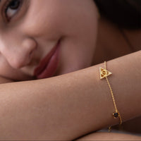 Mystic Triangle Charm Bracelet