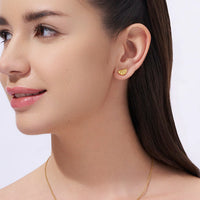 Lemon Slice Stud Earrings