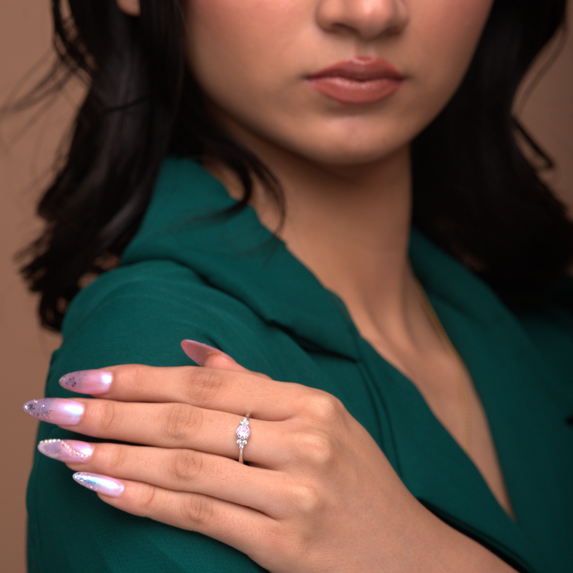 Crystal Accent Ring