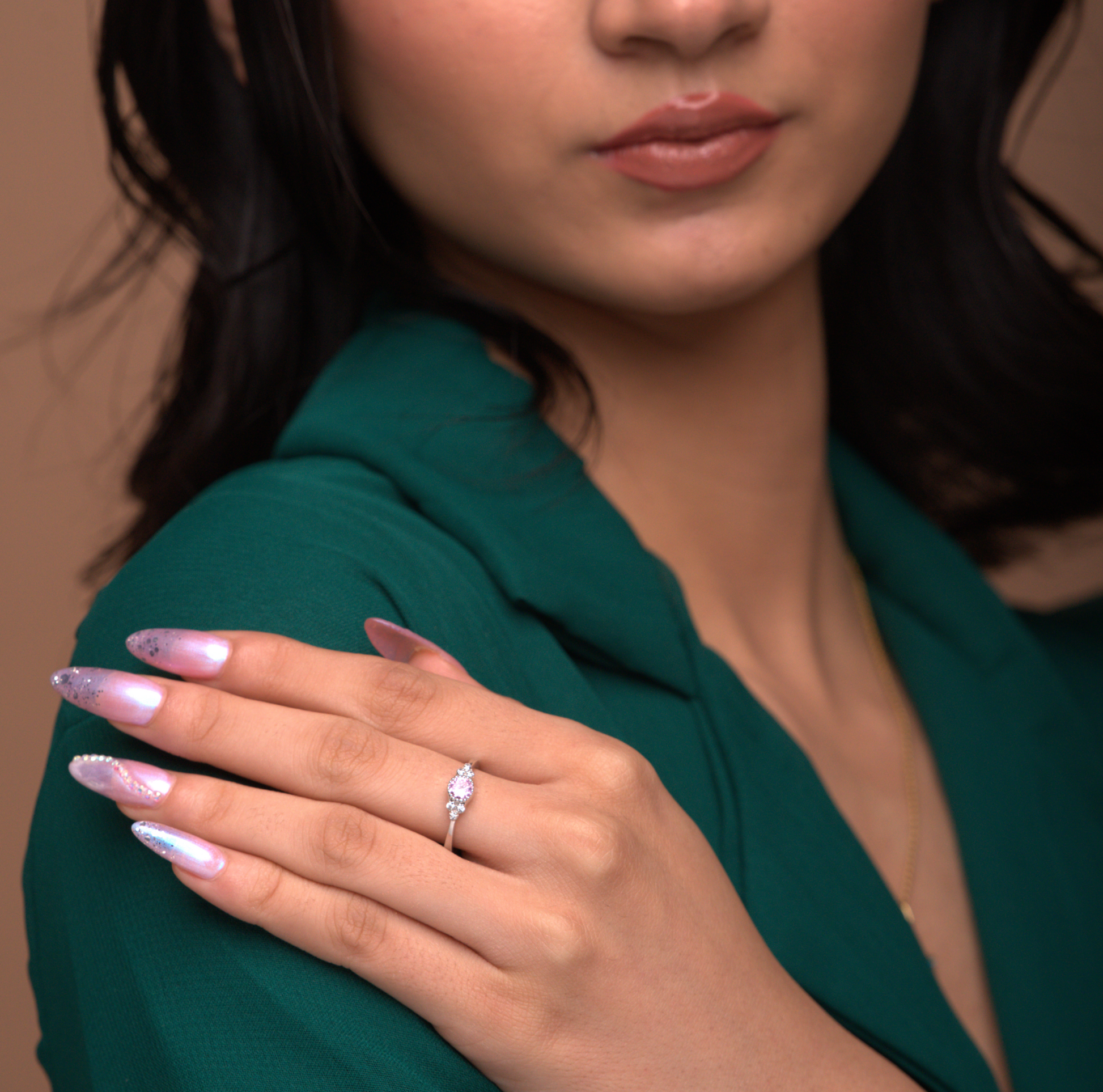 Crystal Accent Ring