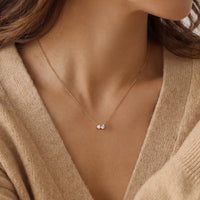 Toi et Moi Two-Stone Necklace