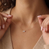 Toi et Moi Two-Stone Necklace