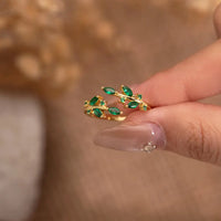 Adjustable Leaf Vine Wrap Ring
