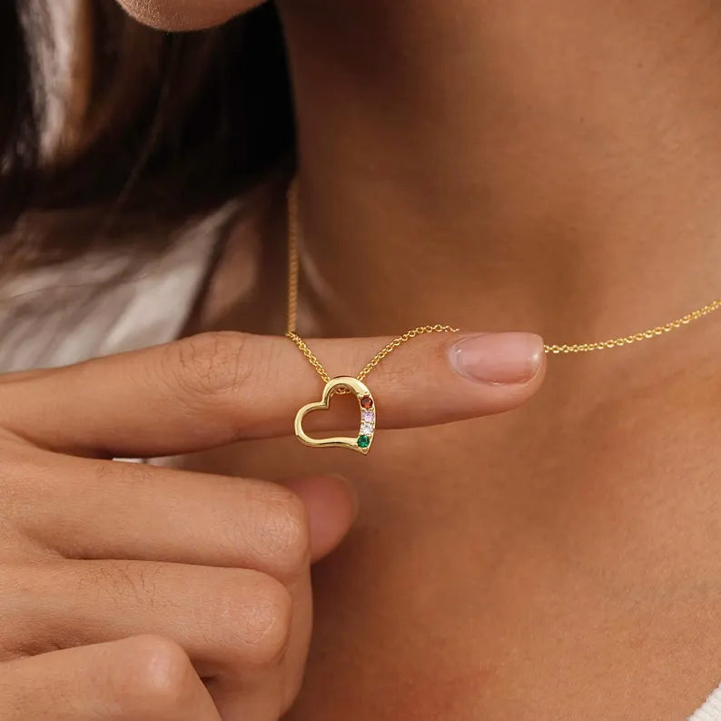 Open Heart Necklace