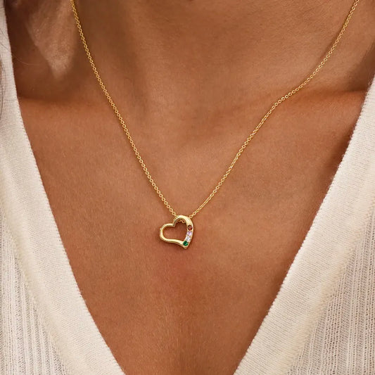 Open Heart Necklace