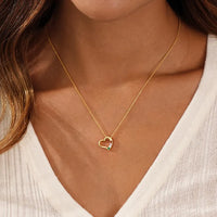 Open Heart Necklace