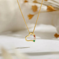 Open Heart Necklace