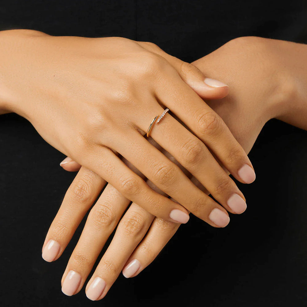 Open Wrap Tail Ring