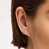 J-Hook Pavé Suspender Earrings