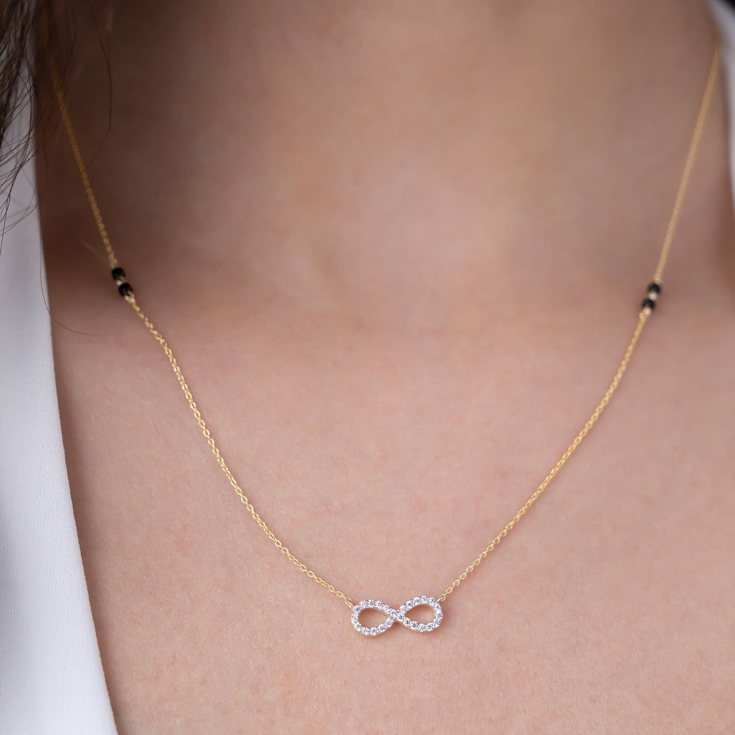 Infinity Spark Diamond Mangalsutra