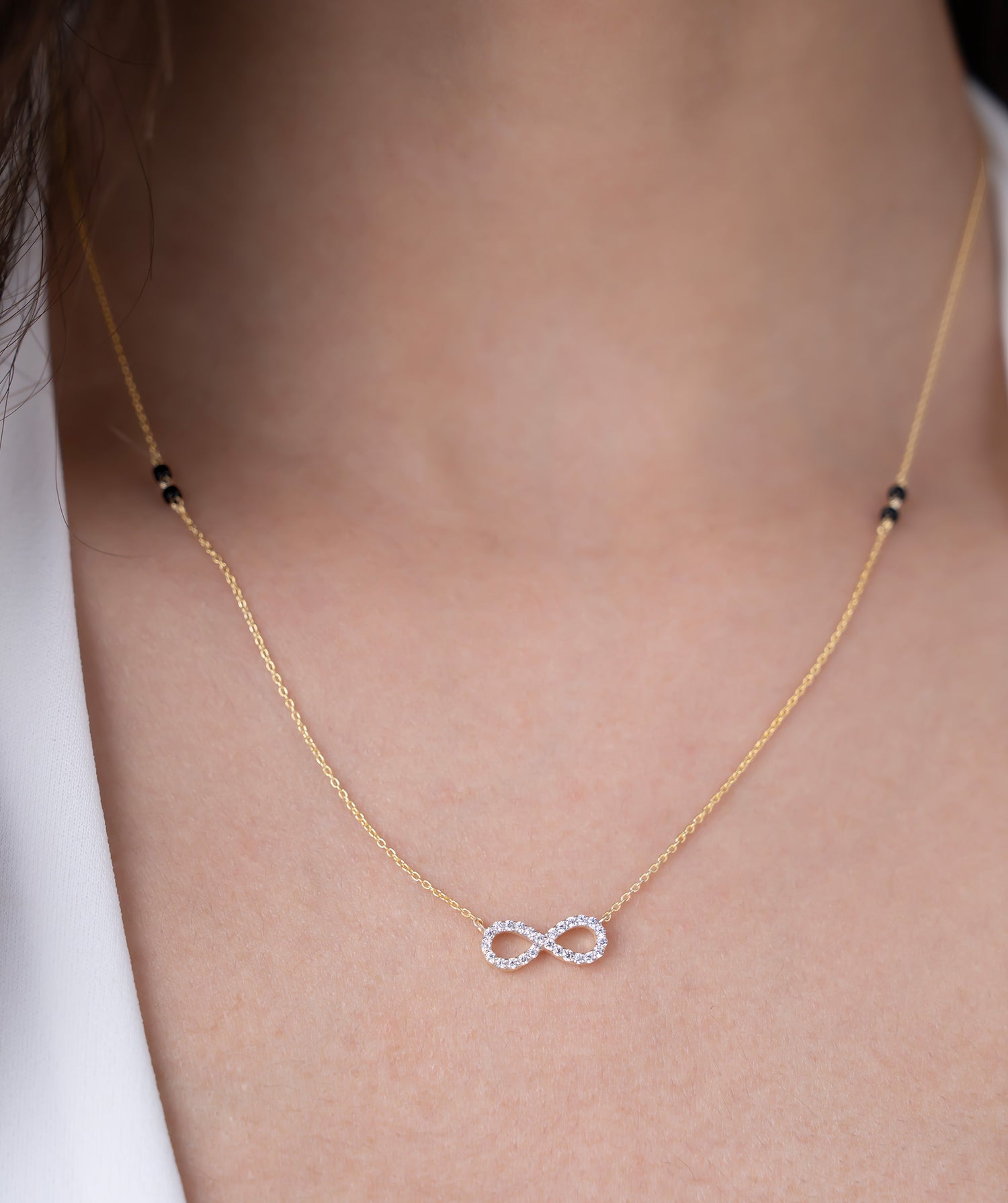 Infinity Spark Diamond Mangalsutra