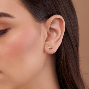 Umbrella Style Diamond Earring - KYMEE