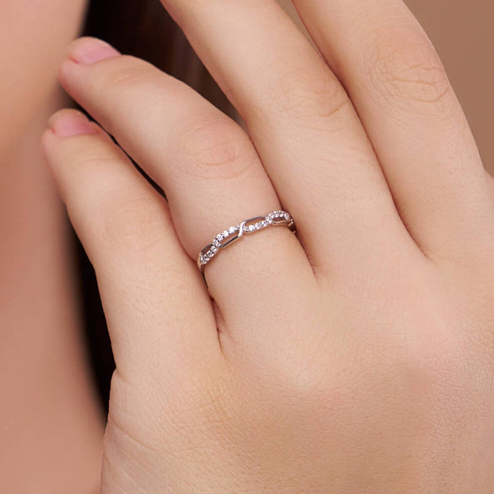 Braided Chain Links Ring - KYMEE