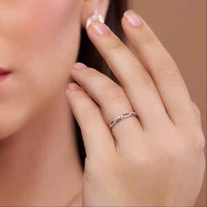 Braided Chain Links Ring - KYMEE