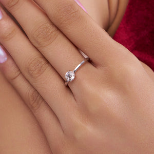 Classic Solitaire Diamond Ring - KYMEE