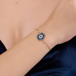 Evil Eye Charm Bracelet - KYMEE