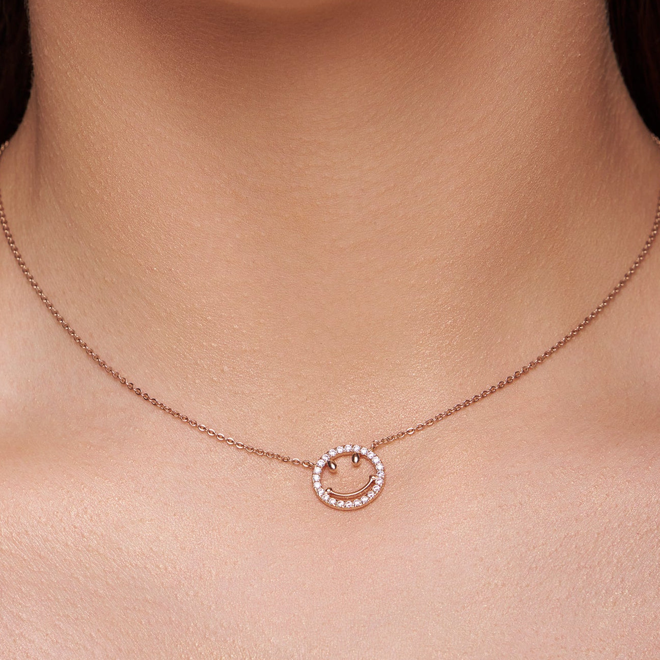 Beautiful Smiley Necklace - KYMEE