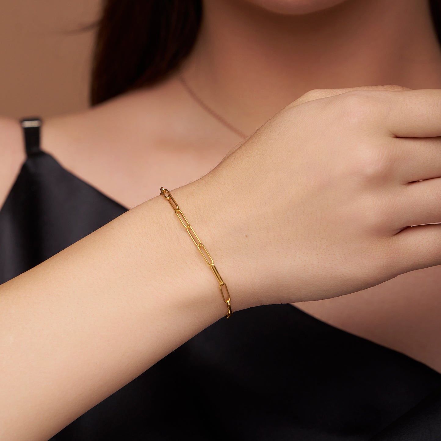 Minimalist Paper Clip Bracelet