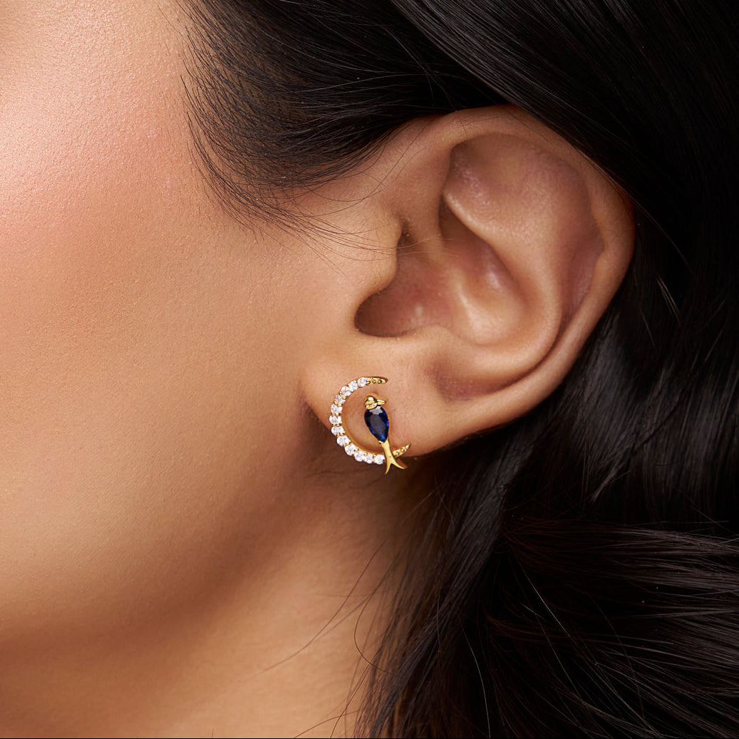 Vibrant Parrot Style Fashion Earring - KYMEE