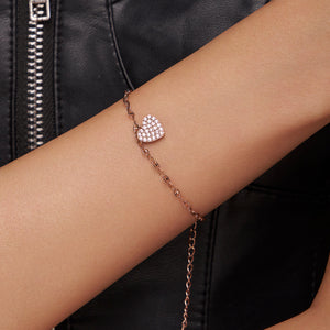 Diamond Heart Bracelet - KYMEE