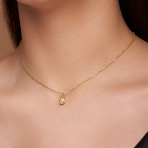 Fancy Filled Shell Necklace - KYMEE