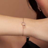 Interlocking Circle Bracelet - KYMEE