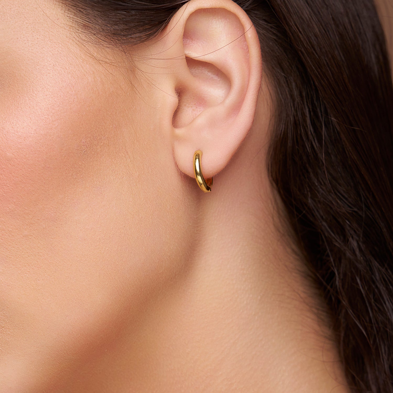 Plain Round Style Hoops - KYMEE