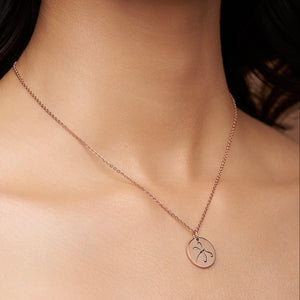 Graceful Dragonfly Print Necklace - KYMEE
