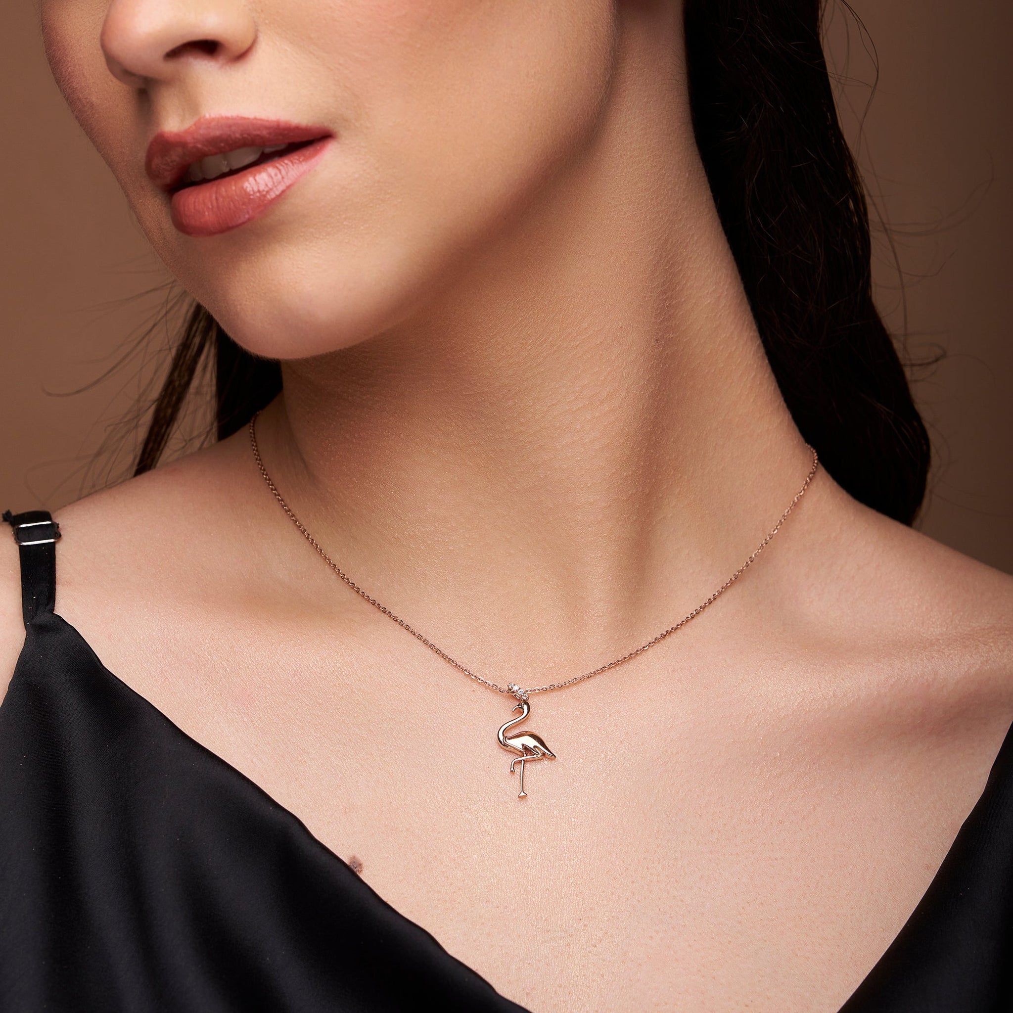 Artisan Flamingo Necklace