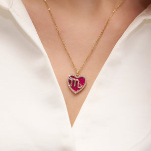 Custom Enamel Silver Necklace - KYMEE