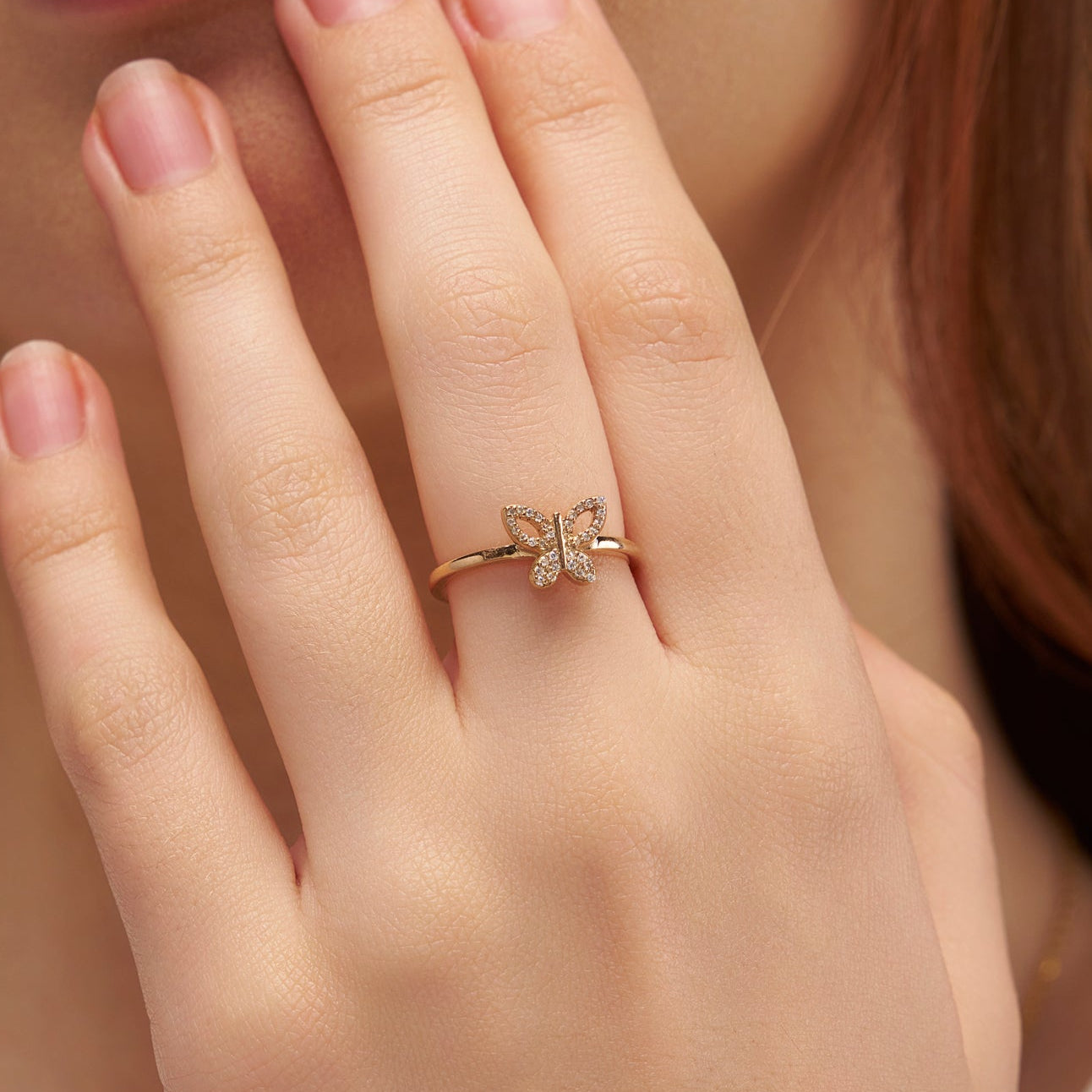 Butterfly Dreams Diamond Ring - KYMEE