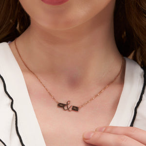Custom Ampersand Name Necklace - KYMEE