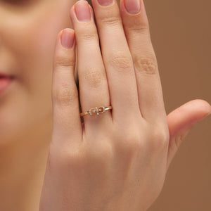 Diamond Bow Cocktail Ring - KYMEE
